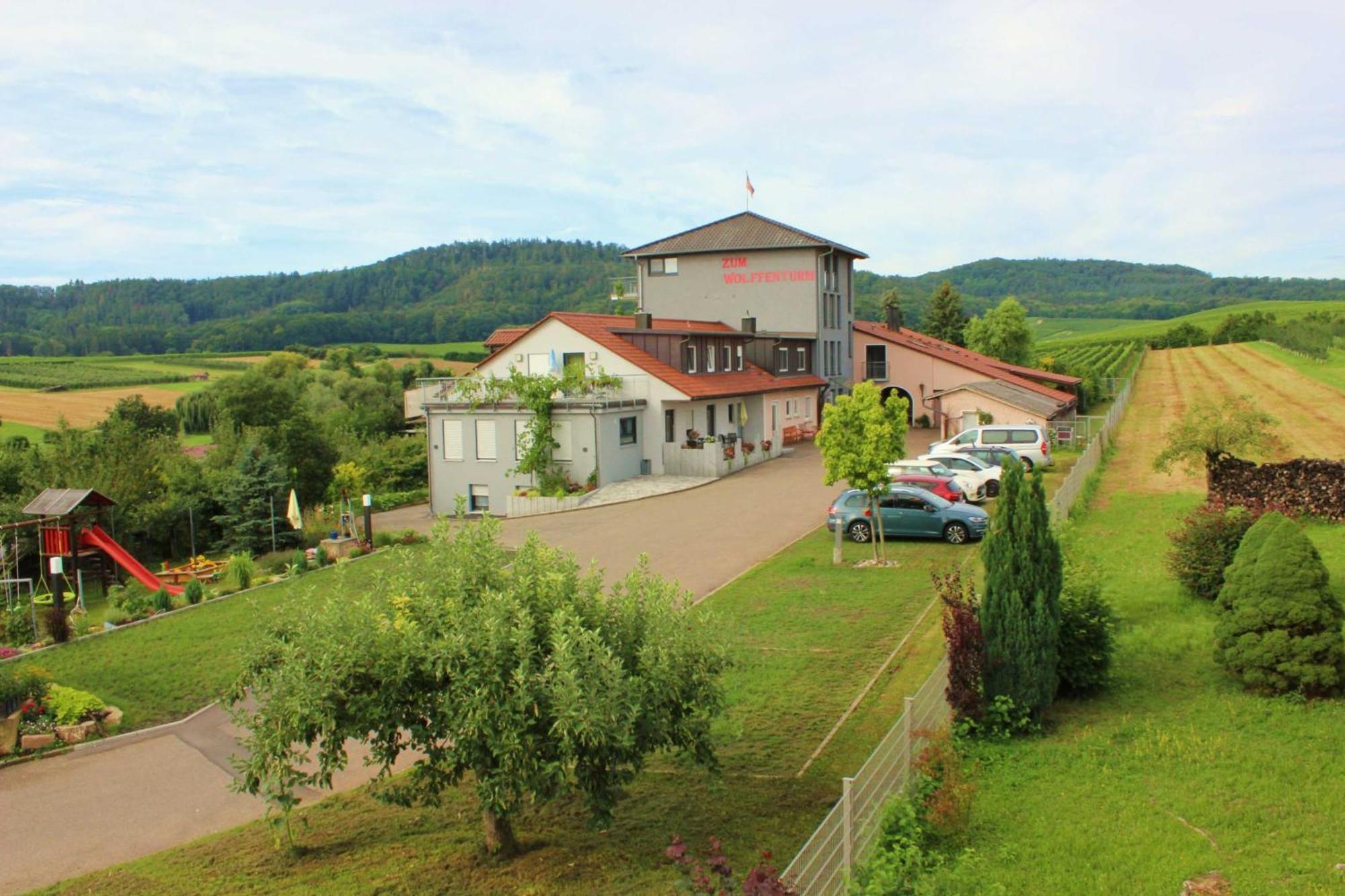 Gaestehaus Zum Wolffenturm Lehrensteinsfeld Exterior photo
